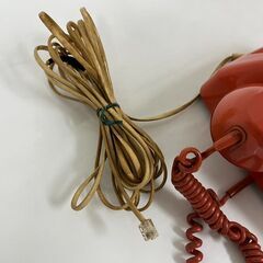 NTT プッシュ式電話機 601-P ピンク 昭和レトロの画像