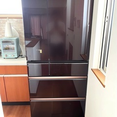 三菱　【定価半額】冷蔵庫　MR-WX70E-BRの画像