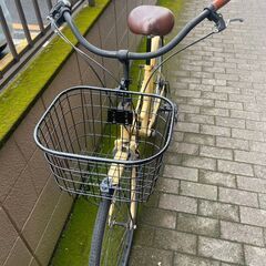 リサイクルショップどりーむ荒田店　No488 自転車　シティサイクル　27インチ　ギア切り替え付き♪の画像