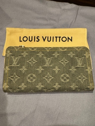 ルイ・ヴィトン デニム長財布