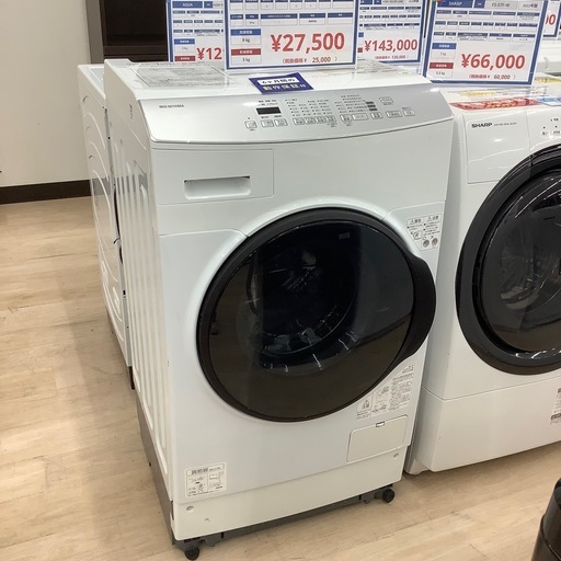 【6ヶ月の動作保証付き】IRIS OHYAMA（アイリスオーヤマ）のドラム式洗濯機をご紹介します！