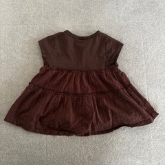 petit main プティマイン　ブラウン　Tシャツ　100の画像