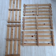 すのこ　5枚セットの画像