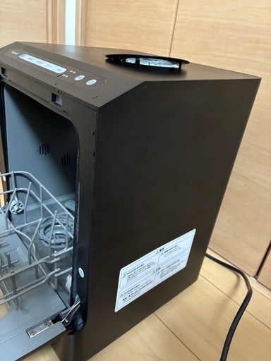 食洗機 THANKO タンク式食洗機「ラクア　mini Plus」マットブラック(2022年製)
