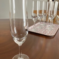 美品　シャンパングラス　6脚の画像