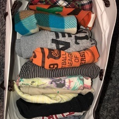 ❣️購入者決定❣️取引完了❣️【中古】*.+゜80㎝/まとめ売り*.+キッズ☆男の子☆幼稚園/保育園のお着替えなど☆の画像