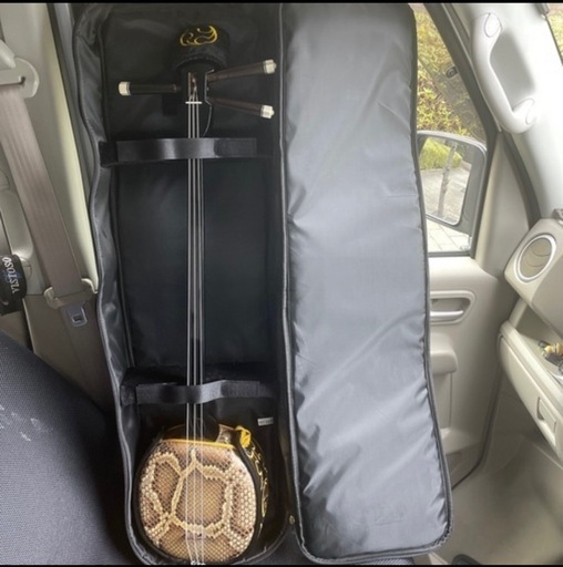 沖縄　三線　琉球錦蛇本皮9月13日中