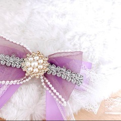 No.63紫推し ❤︎プリンセスリボン2つセット❤︎の画像