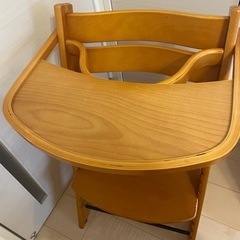 ベビーチェア　木製の画像