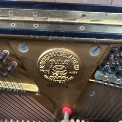KAWAI アップライトピアノ要相談で送料1万円前後負担の画像