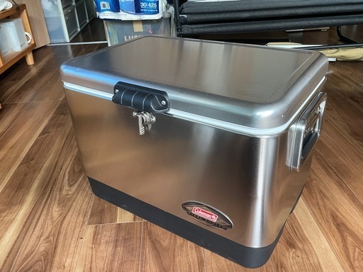 【美品】コールマン  スチールベルトクーラー　MODEL 6150 6155