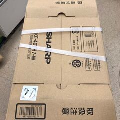 【ジャングルジャングル岩出店】【B113】加湿空気清浄機 シャープ KC-40TH7-W  ★未使用品★ 家電 和歌山  岩出市 紀の川市 海南市の画像