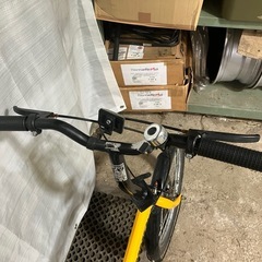 【ハマー 折りたたみ自転車 変速なし】すぐお乗り頂けます！整備済！一部地域送料無料！の画像