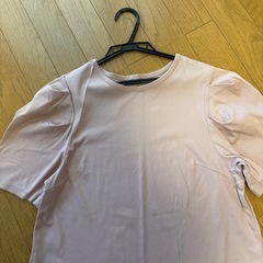 ノーリーズ　くすみピンクのTシャツ　サイズ38の画像