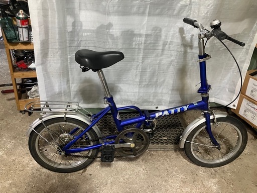 【折りたたみ自転車 コンパクト16インチ 変速なし ライトなし】すぐお乗り頂けます！整備済！一部地域送料無料！