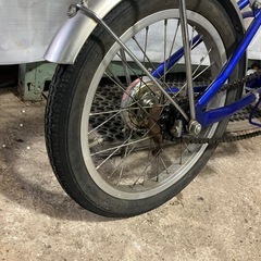 【折りたたみ自転車 コンパクト16インチ 変速なし ライトなし】すぐお乗り頂けます！整備済！一部地域送料無料！の画像