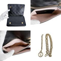 ルイヴィトン M82116 ショルダーバッグ ブラック  LOUIS VUITTON ポシェット・クッサン モノグラムの画像