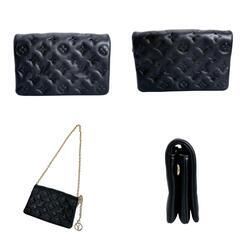 ルイヴィトン M82116 ショルダーバッグ ブラック  LOUIS VUITTON ポシェット・クッサン モノグラムの画像