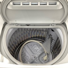 90分の無料軽トラック貸出サービス！【SHARP】縦型洗濯乾燥機（ES-TX5EJ-W）のご紹介です!の画像