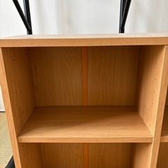 押入れ用　本棚　棚　キャスター付きの画像