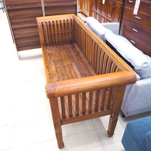 木製ベンチ　リユース品　価格　16,500円
