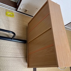 押入れ用　本棚　棚　キャスター付きの画像