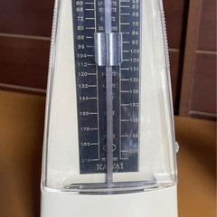 昭和レトロ　1980年代　カワイ　メトロノームの画像