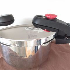 ☆無料☆　ルミナスプラス 2段階圧力鍋 3.5L IH対応　Luminousplusの画像