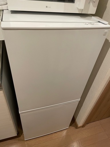 【美品】ニトリ 2ドア冷蔵庫 NTR-106（106L）2024年製