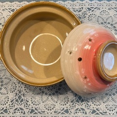 土鍋ピンク桜柄
の画像