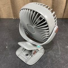 plus more 充電式 2Wayクリップライトファン MO-F006 2023年製 小型扇風機 動作品の画像