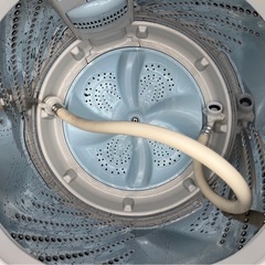 ハイセンス 洗濯機 4.5kg 立体シャワー水流 風乾燥機能付の画像