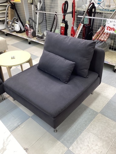 IKEA ソーデルハムン ソファ、ポエング オットマンセット IKEA ソー