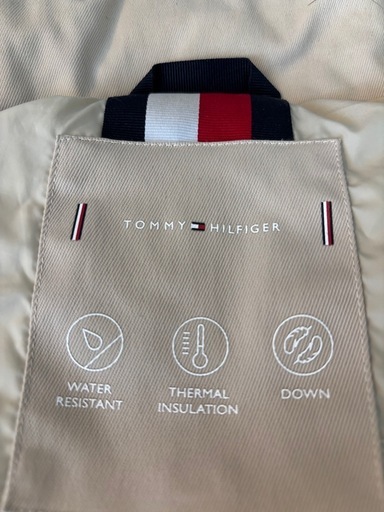 TOMMY HILFIGER 幾何学模様 ダウンジャケット