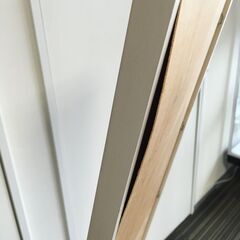 ♪全身鏡 全長148㎝幅22㎝ 姿見 鏡 壁掛け鏡  スタンドミラー  インテリア 中古 (NF250913) Zi-2126の画像