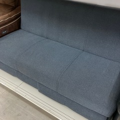 2人掛けソファー　引き出し付き　グレー　【トレファク堺福田店】の画像
