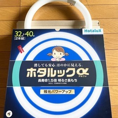 【2個】照明 吊り下げ型 未使用蛍光ランプ付きの画像