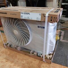 【愛品館 市原店】Panasonic　2025年製　2.2kw　ルームエアコン　CS-225DFL-W　①　【愛市IJ4005007-104】の画像