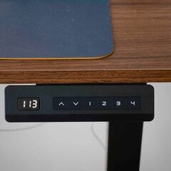昇降デスク  電動 昇降式デスクスタンディングデスク 幅140cm 奥行60cm Cubicubiの画像