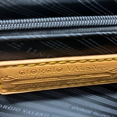 K2509-245 GIORGIO VALENTI ビジネスバッグ ショルダーストラップ・カギ付き 中古の画像