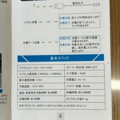 🌟 掘り出し市58.🌟ワイヤレスイヤホン 片耳用　Bluetooth　単品売り　転売o.k.！の画像