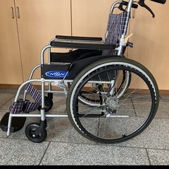 車椅子(中古)   　介護用折りたたみ式　日進医療器NEO-01の画像