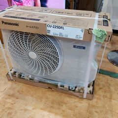 【愛品館 市原店】Panasonic　2025年製　2.2kw　ルームエアコン　CS-225DFL-W　②　【愛市IJ4005008-104】の画像