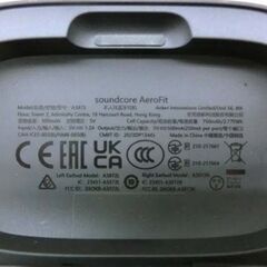 アンカー 完全ワイヤレスイヤホン Soundcore AeroFit A3872 ブラック オープンイヤー型 Buetooth対応 Anker 札幌 西野店の画像