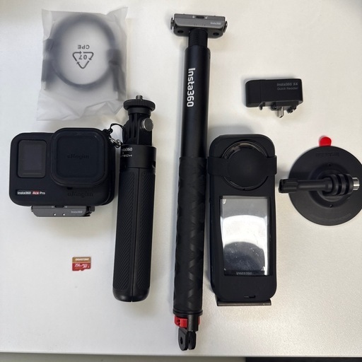 【纏めて売ります】insta360 アクションカメラ一式