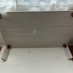 ニトリ 折り畳みテーブル LW2 12075 ホワイトウォッシュ 8761164の画像