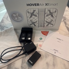 HOVERAir X1 Smart AI飛行カメラ ドローン  中古バッテリー2個、新品バッテリー5個付きの画像