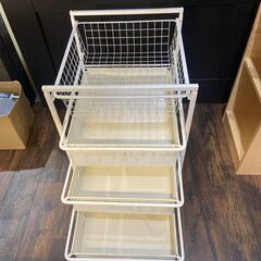 IKEA イケア チェスト 引き出し 棚 ワイヤーラックの画像