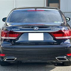 車検ロングR9/9まで 修復歴無 LS600h 上級グレード バージョンL 後期の中の改良後モデル 三眼LEDヘッドライト 後席リクライニングシートの画像