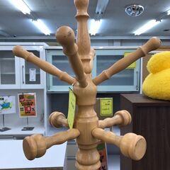 【ジャングルジャングル岩出店】【B116】ポールハンガー ※高さ188cm※ 中古 家具 和歌山 岩出市 紀の川市 海南市の画像